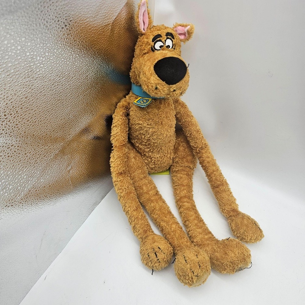 Hanna-Barbera Scooby-Doo Plush Stuffed Animal Toy 22" Brown Soft Paws